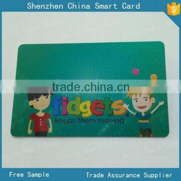 PVC material silver printing plus 4C printing RFID card