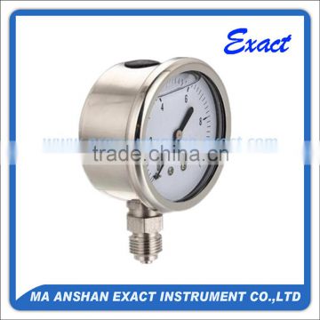 All Stainless Steel Oil Filled Mpa Pressure Gauge