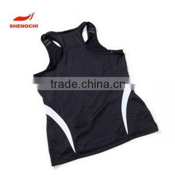 Simple style of high quality and reasonable price of sport singlet,tight waistcoat