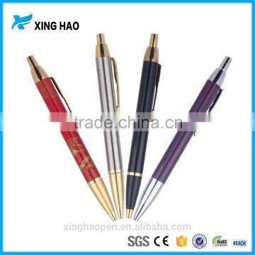 promotional semimetal ballpoint pen free sample metal ballpoint pen