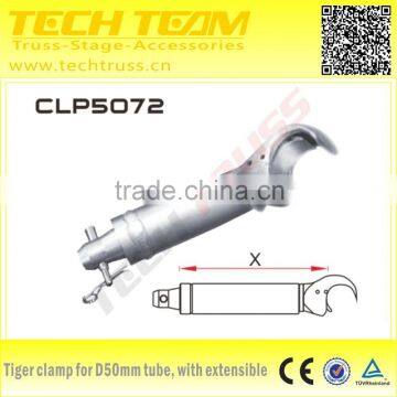 Tiger Clamp For 50mm tube With Extensible Adjustable Pipe Clamps CLP5072