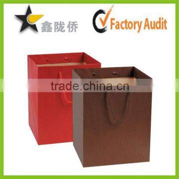 2015 China custom Promotion Christmas fancy paper gift bag