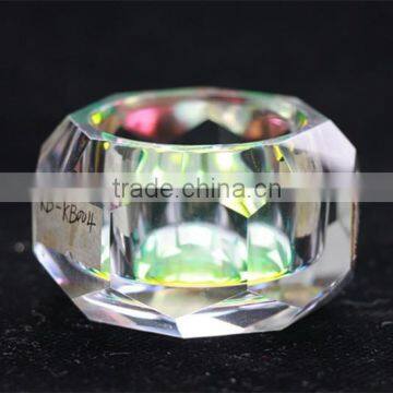 Crystal Glass Sugar Bowl With Lit for Sugar Stock Table Decoration photo-3