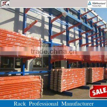 heavy duty cantilever racking for long raw material