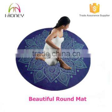 Fashionable Beautiful Printing Round Yoga Mat