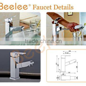Beelee 2013 Fashionable Deck Mounted Basin Faucet QH1765 photo-6
