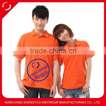 custom fashion couple polo shirt design wholesale