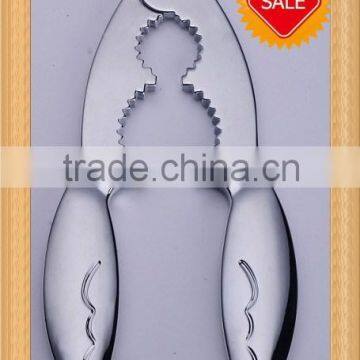 Nutcracker chromeplated, walnut cracker/seafood cracker, factory can make mold, CK-003