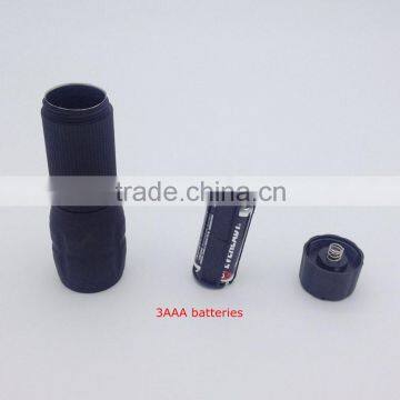 1W Powerful Led With AAA Batteries Zoom Flashlight photo-2