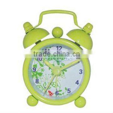 Mini Metal Alarm Clock 6011GN