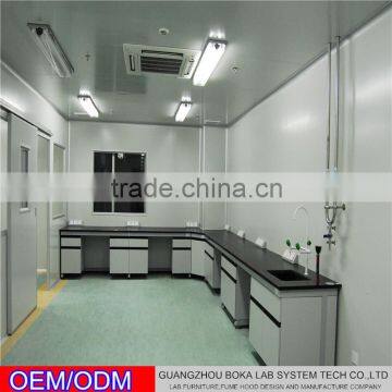 C Frame Steel Wood Wall Bench for Laboratory photo-4