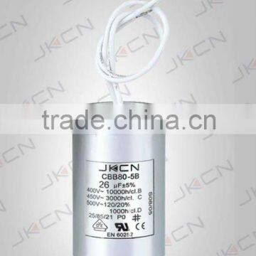 roshe run Cbb80 3uf capacitor, 4.5uf capacitor(Good quality, with CE) hot saler in east Asia market