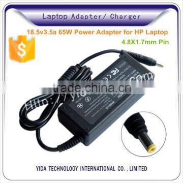 Power Supply 65W Laptop Adapter 18.5V 3.5A For hp