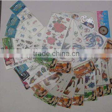 Customized lovely designs temporary tattoo supply for women