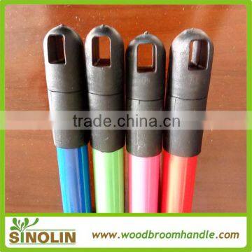 SINOLIN high quality iron telescopic broomstick pvc painted floor mop iron stick pvc painted floor mop iron stick