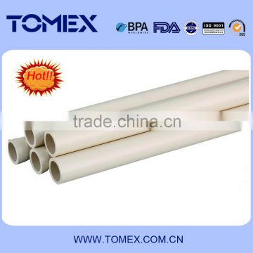 2016 cheapest price Plastic 100% cpvc pipe and fitting Material and Casting Technics cpvc pipe