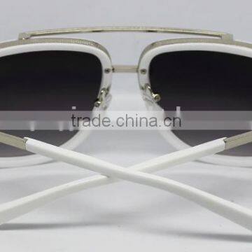 2016 New Style Double Bridge Fashion Unisex Plastic Sunglasses
