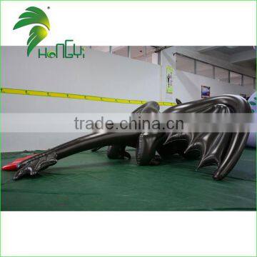 Most Popular Cartoon for Man Interesting Design Inflatable Sexy Black Dragon Toy