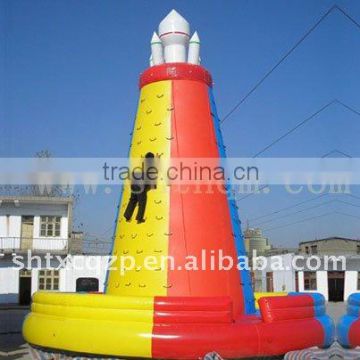 hot sale inflatable climbing wall