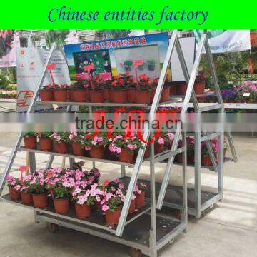 Flower Display Rack Cart for Sale wooden flower cart flower cart flower display cart metal flower cart decorative flo
