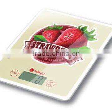 fashionable digital kitchen weighing scale XY-8018