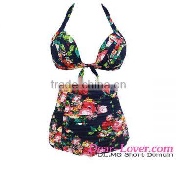 Black White Fringe Curvy One-piece Swimdress Swimwear Brazilian Bikini photo-4