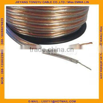 high quality speak cable hifi speaker wire 16awg
