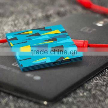 Ultra Thin Power Bank,slim Business Card Power Bank 2500MAH, Custom Printing Logo, Mobile Charger photo-2
