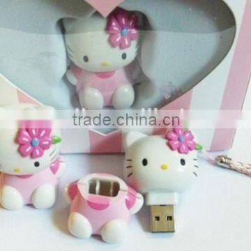 2014 new product wholesale doll usb flash drive free samples made in china