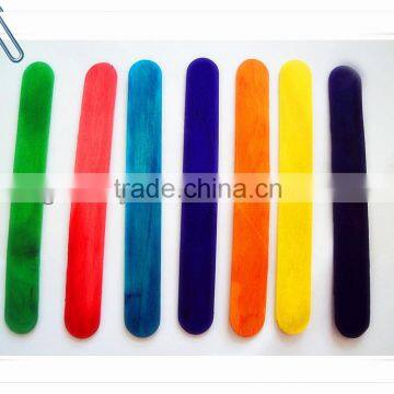 China 93mm Round edge Wooden Lollipop Sticks