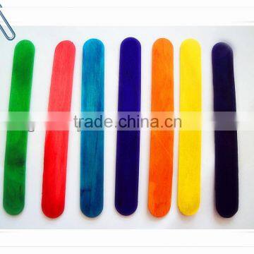 China 93mm Round Edge Wooden Lollipop Sticks