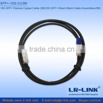 Fiber Optical Module 10G SFP+ Copper Twinax Cable 3M Passive Extreme Compatible