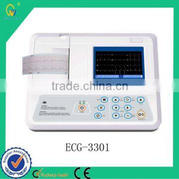 Handheld Auto Light-Weight Lead Wires ECG Machine