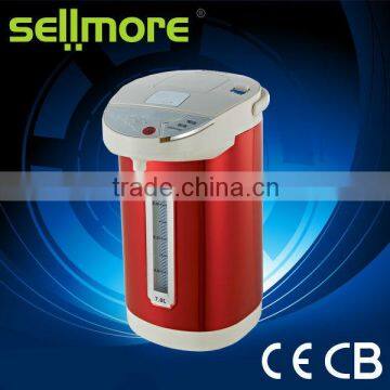 Colorful stainless steel hot water electric pot (thermo kettle) CE/CB