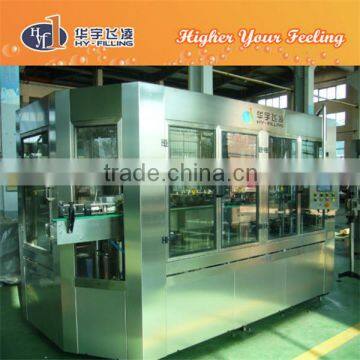 Glass bottle filling machine for carbonated drink