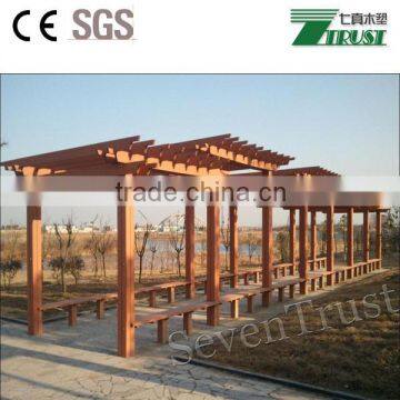 2015 Hot-sale WPC pergola,eco-friendly pergola