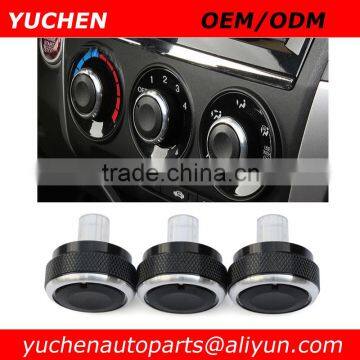 YUCHEN 3pcs/set Car Air Conditioning Knob AC Knob Heat Control Switch Button Knob For Honda City CRIDER Jazz Fit