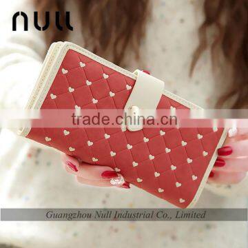 Wholesale Cheap Women pu Leather Wallet With Cell Phone Pocket photo-2