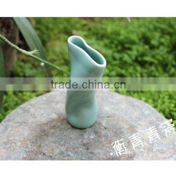 Longquan Celadon Flower Vase Dancer / Stylish Simplicity Home Decoration photo-2