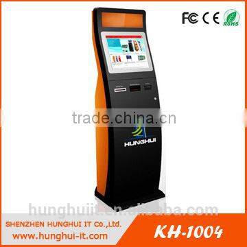 Unattended Cash Receiver Top Up Machine / Self-service top up kiosk with cash acceptor