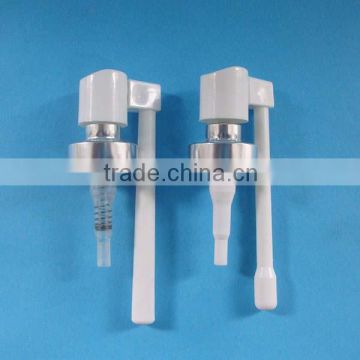 20mm snap on throat sprayer , PP long nozzle pump dispenser