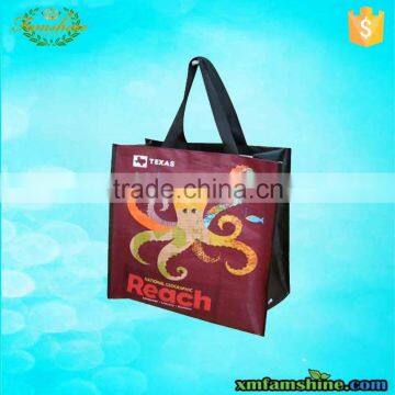 promotion laminated pp woven shopper bag/pp laminated woven bag