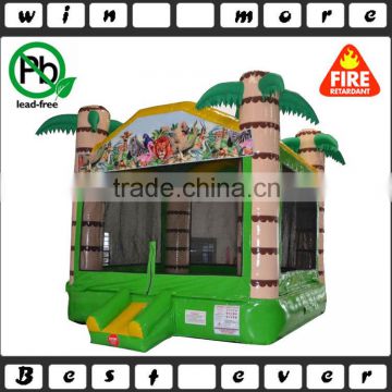 Used Tropical Bouncy Castle for Kids, Commercial Inflatable Jumping House for Sale