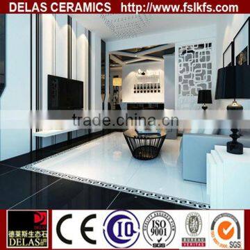 Hot Sale Super White Terrazzo Tile Glass Tile