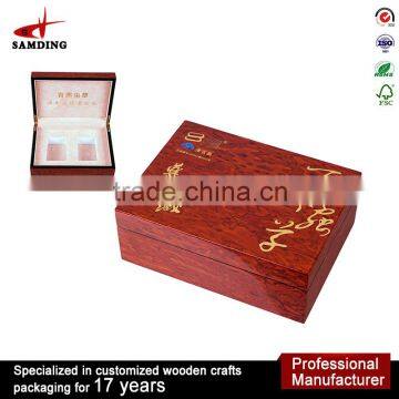 High Quality Wooden Box for Health Care Product Food Packaging Box photo-3