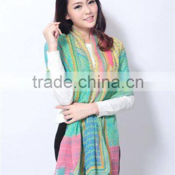 Women High Quality Fashion Printing All March Long Scarf/Shawl photo-4