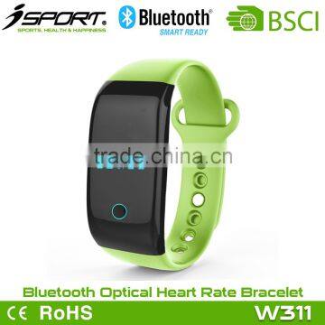 Waterproof Green-Ray Optical Pedometer Wrist Heart Rate Monitor photo-4