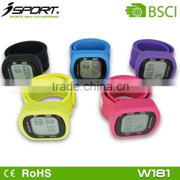 3D G Sensor Waterproof Silicone Calorie Wrist Band Step Counter