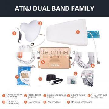 ATNJ Indoor Telecom Cell Phone GSM WCDMA 2G 3G 4G LTE Repeater and Mobile Signal Booster photo-5