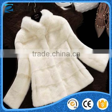 2016 wholesale boutique women's clothing mink fur winter coat